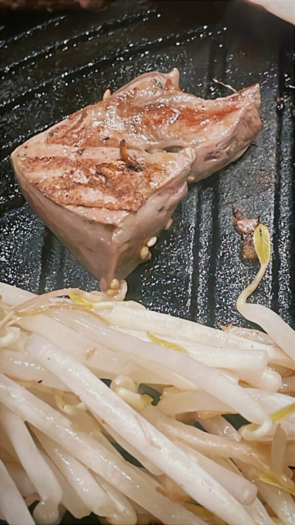 新宿「金のジンギ」ラムレバー