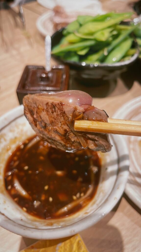 新宿「金のジンギ」ラムレバー