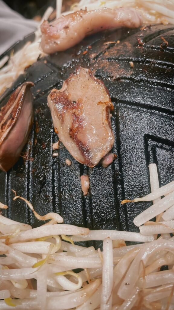 新宿「金のジンギ」ラムレバー